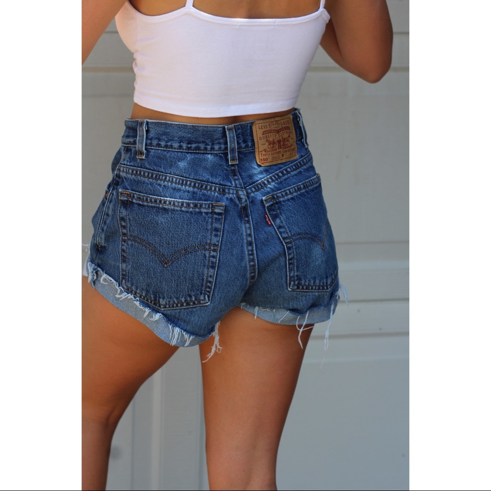 Vintage 550 Levi shorts